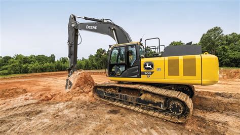 john deere p tier excavator